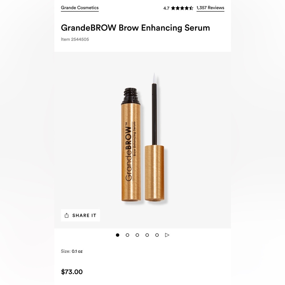GrandeBROW Brow Enhancing Serum
